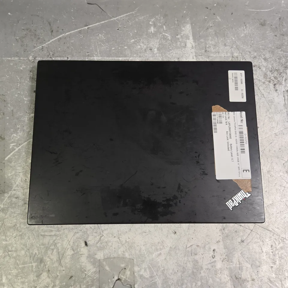 LENOVO THINKPAD E480 LAPTOP
