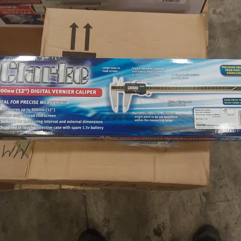 BOXED CLARKE 300MM DIGITAL VERNIER CALIPER 