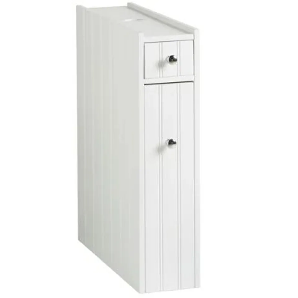 BOXED SLIMLINE FREESTANDING BATHROOM CABINET 