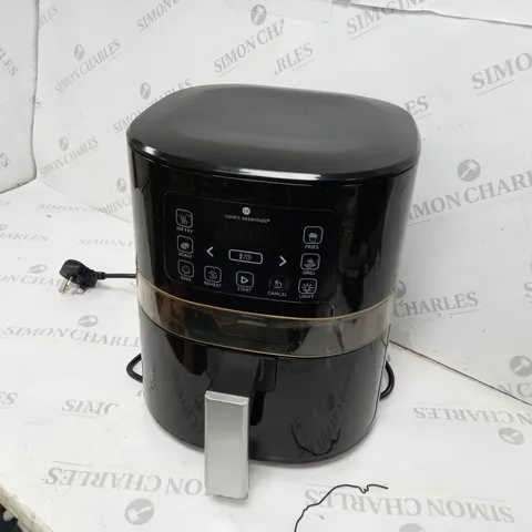 BOXED COOK'S ESSENTIALS 4L AIR FRYER IN BLACK