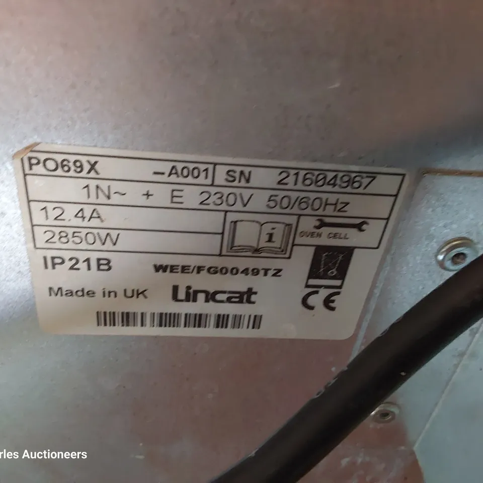 LINCAT PIZZA OVEN PO69X