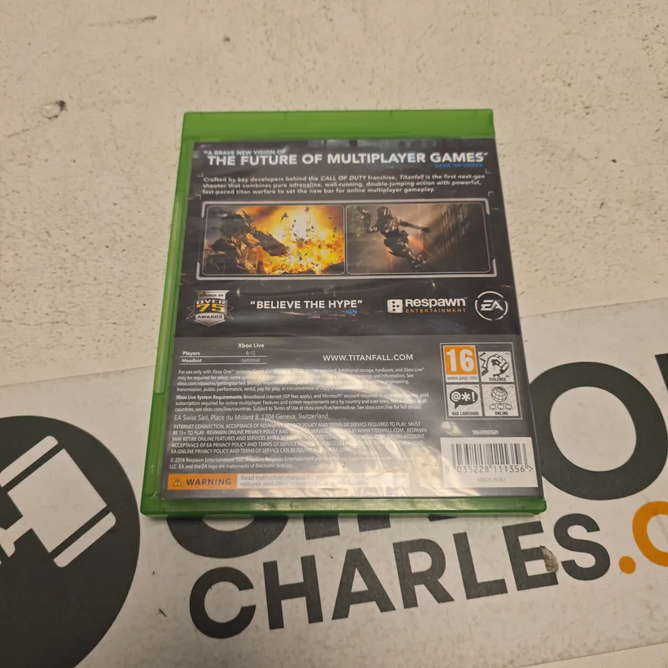 TITANFALL – XBOX ONE GAME CASE