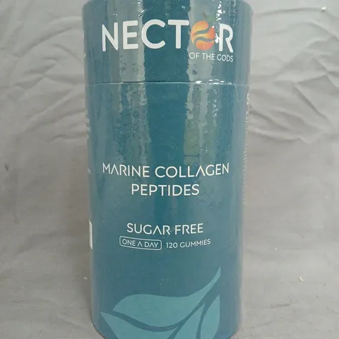 SEALED NECTAR OF THE GODS MARINE COLLAGEN PEPTIDES β SUGAR FREE, 120 GUMMIES