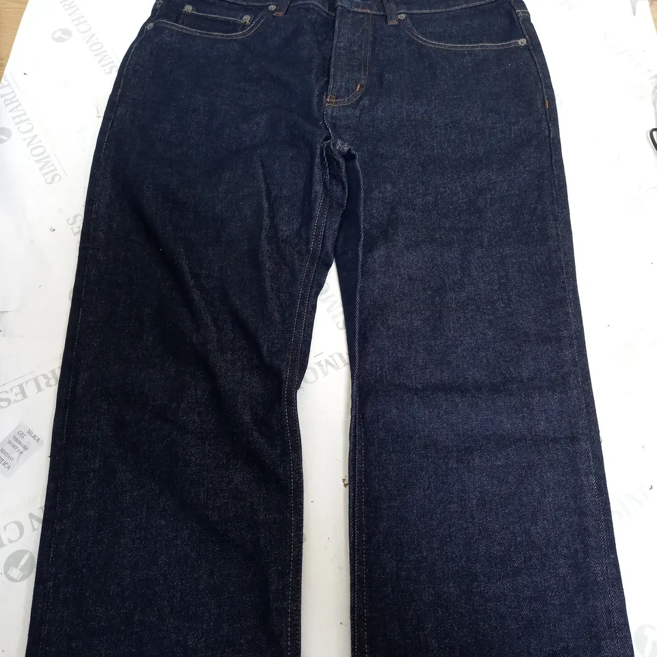 SPOKE 120Z ORIGINAL JEANS IN NAVY - BUILD B WAIST 33