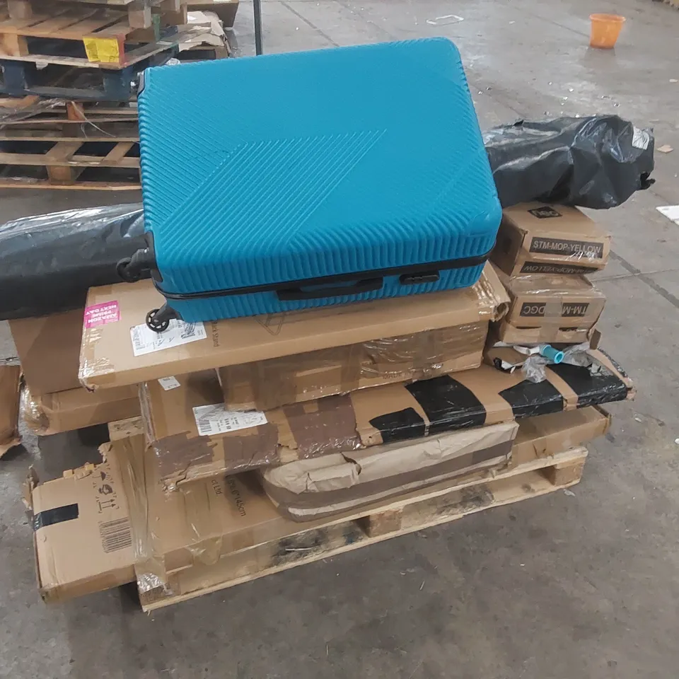 PALLET OF ASSORTED CONSUMER PRODUCT/FURNITURE PARTS ECT