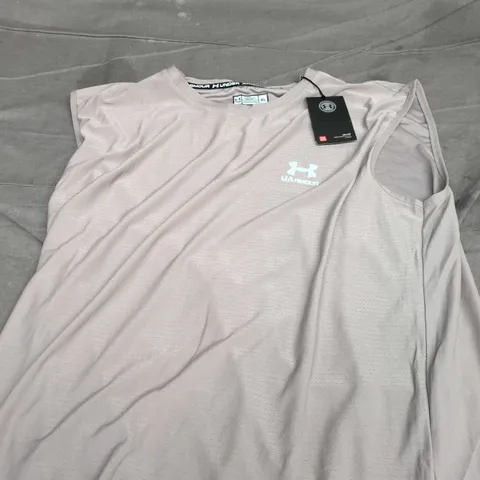 UNDER ARMOUR LOOSE FIT SLEEVELESS TOP – TANK, MEN'S XL