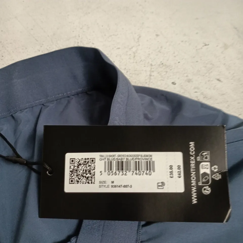 MONTIREX TRAIL 2 SHORT – NAVY/BLUE, SIZE M (MADE IN CHINA)