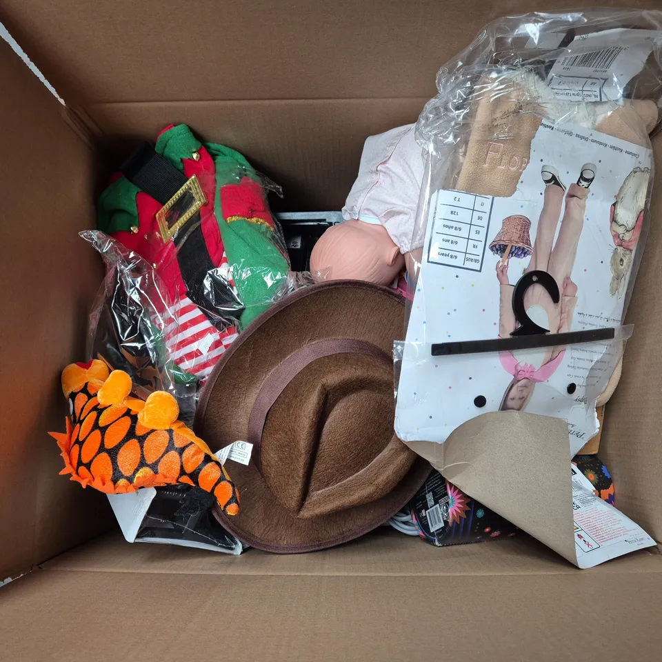 LARGE BOX OF ASSORTED TOYS AND GAMES TO INCLUDE TEDDIES, BABY TOYS AND PAINT YOUR PARTNER