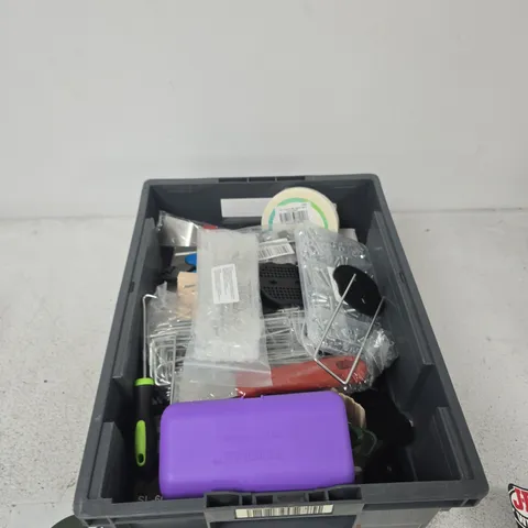 TOTE OF APPROXIMATELY 14 ASSORTED ITEMS TO INCLUDE: JB WELD