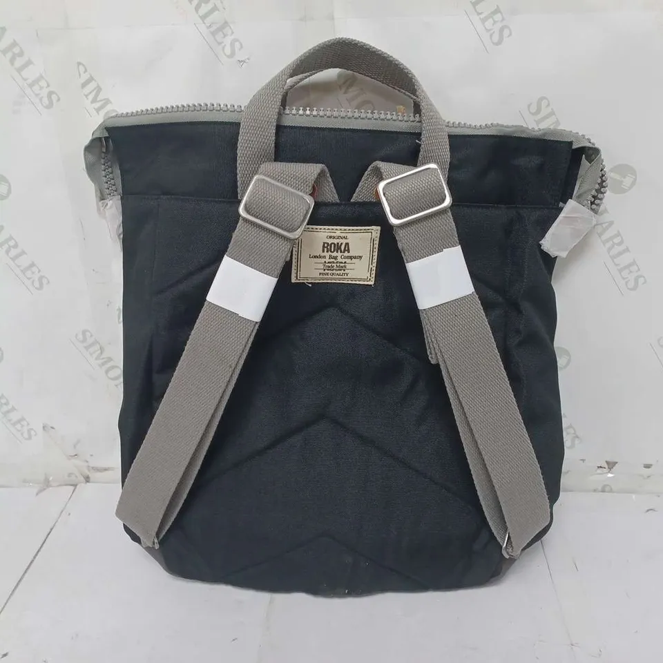 ROKA BANTRY B SUSTAINABLE BAG IN MEDIUM ASH BLACK
