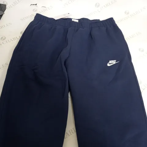 NIKE CREW JOGGING BOTTOMS - LARGE