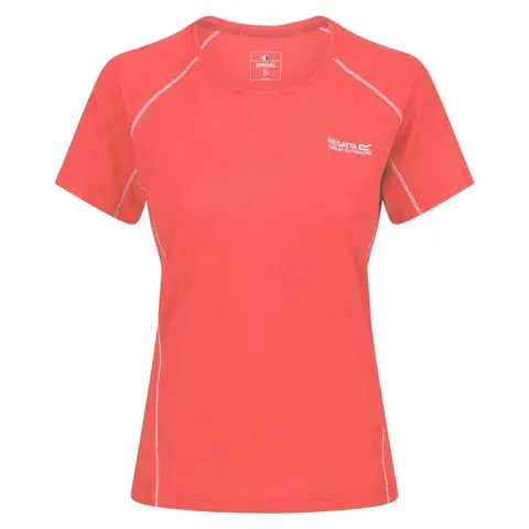 REGATTA DEVOTEII T-SHIRT NEON PEACH SIZE 10