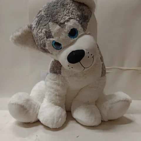 PLUSH HUSKY DOG SOFT TOY