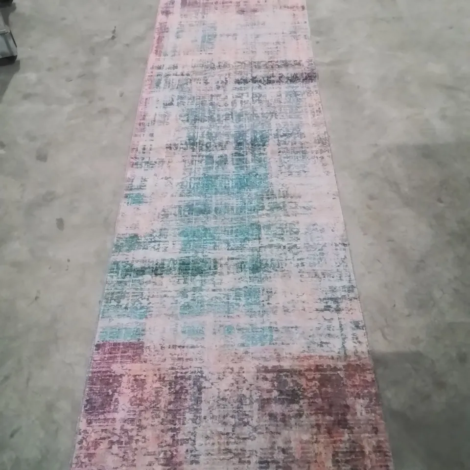 QUALITY DESIGNER AREA RUG - APPROXIMATELY 300X80CM