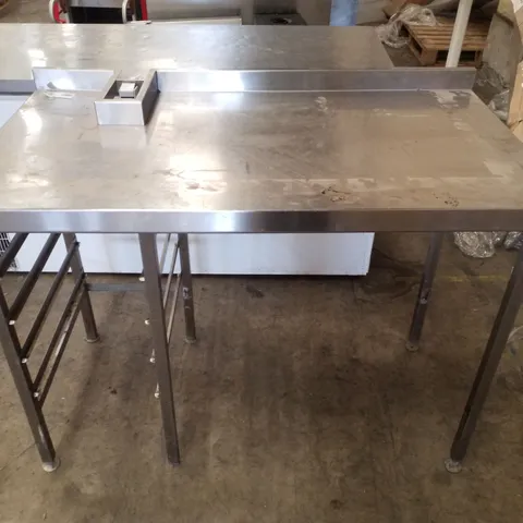 1270X700MM STAINLESS STEEL TABLE