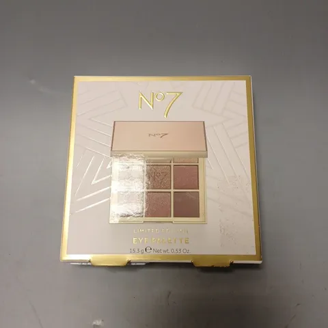 SEALED NO7 LIMITED EDITION EYE PALETTE