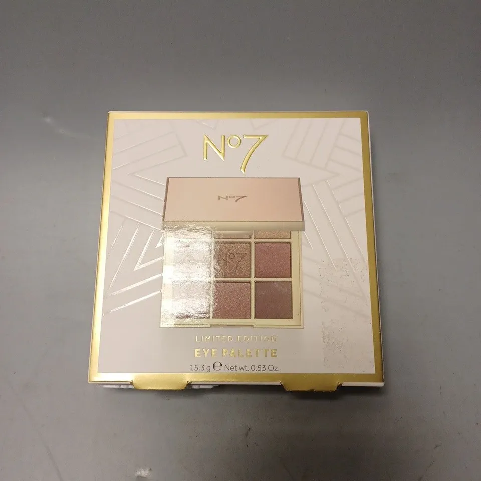 SEALED NO7 LIMITED EDITION EYE PALETTE 