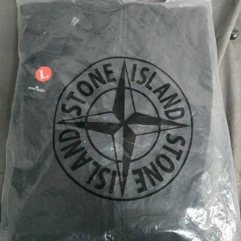 STONE ISLAND BLACK  JACKET  – SIZE L