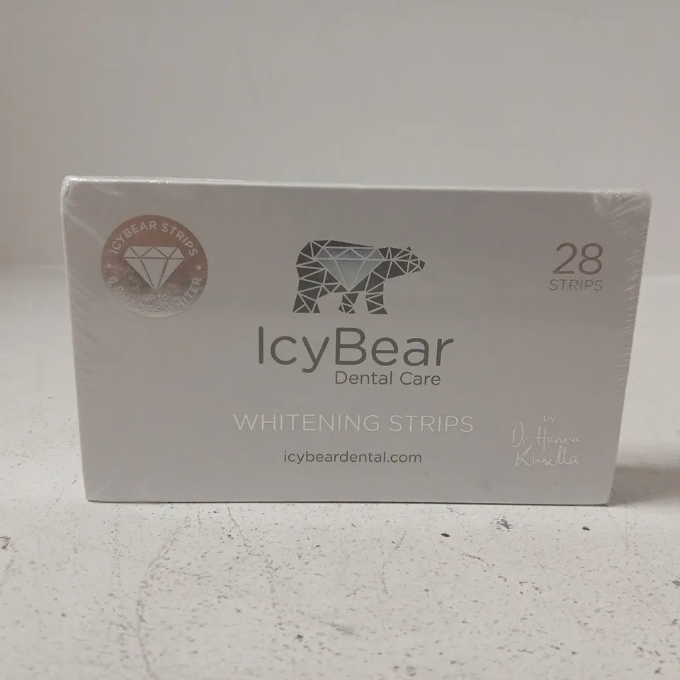 BOXED AND SEALED ICYBEAR WHITENING STRIPS (28 STRIPS)