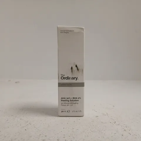 THE ORDINARY AHA 30% + BHA 2% PEELING SOLUTION, 30 ML