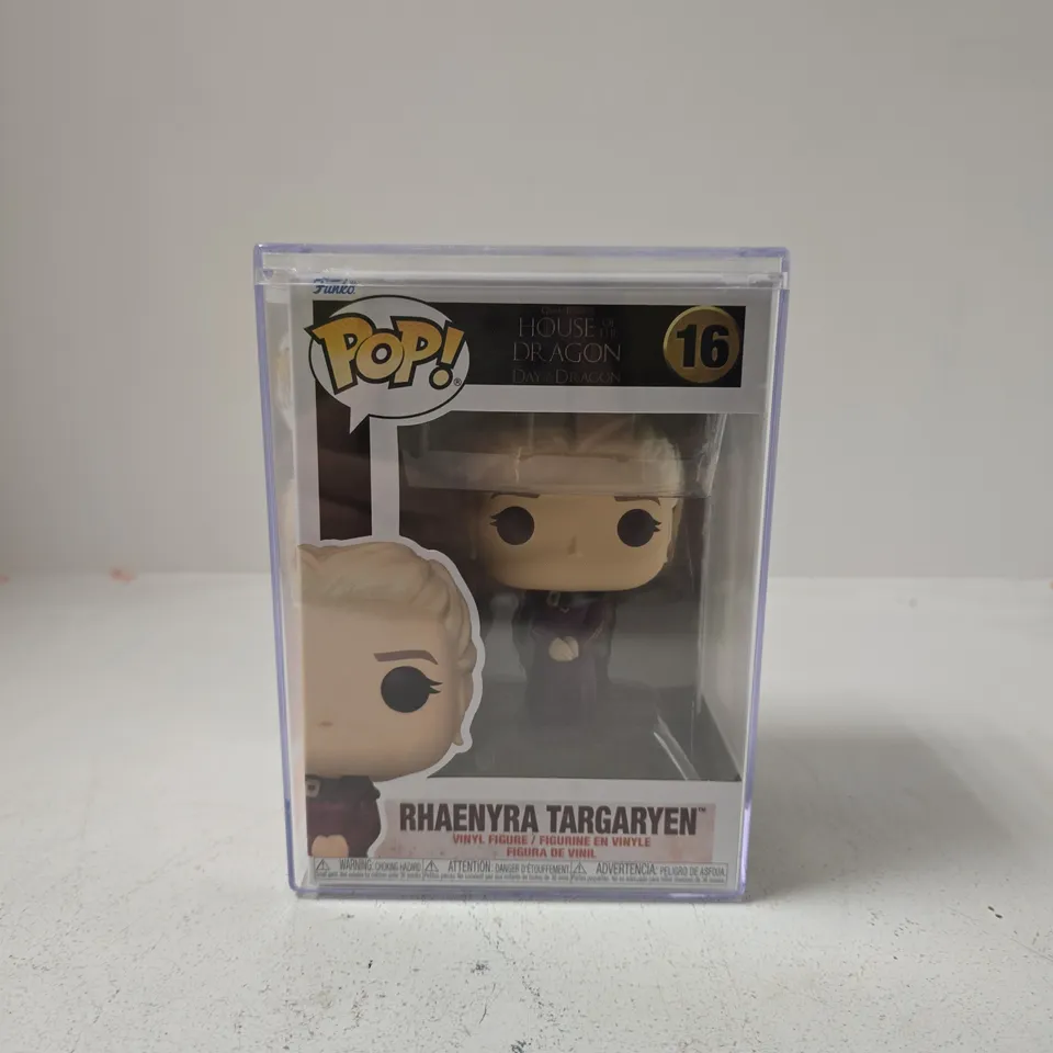 BOXED FUNKO POP! GAME OF THRONES HOUSE OF THE DRAGON DAY OF THE DRAGON RHAENYRA TARGARYEN VINYL FIGURE - 16
