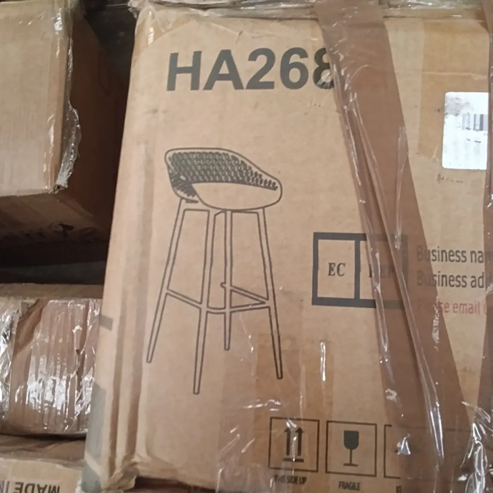 BOXED BARSTOOL SET OF 4