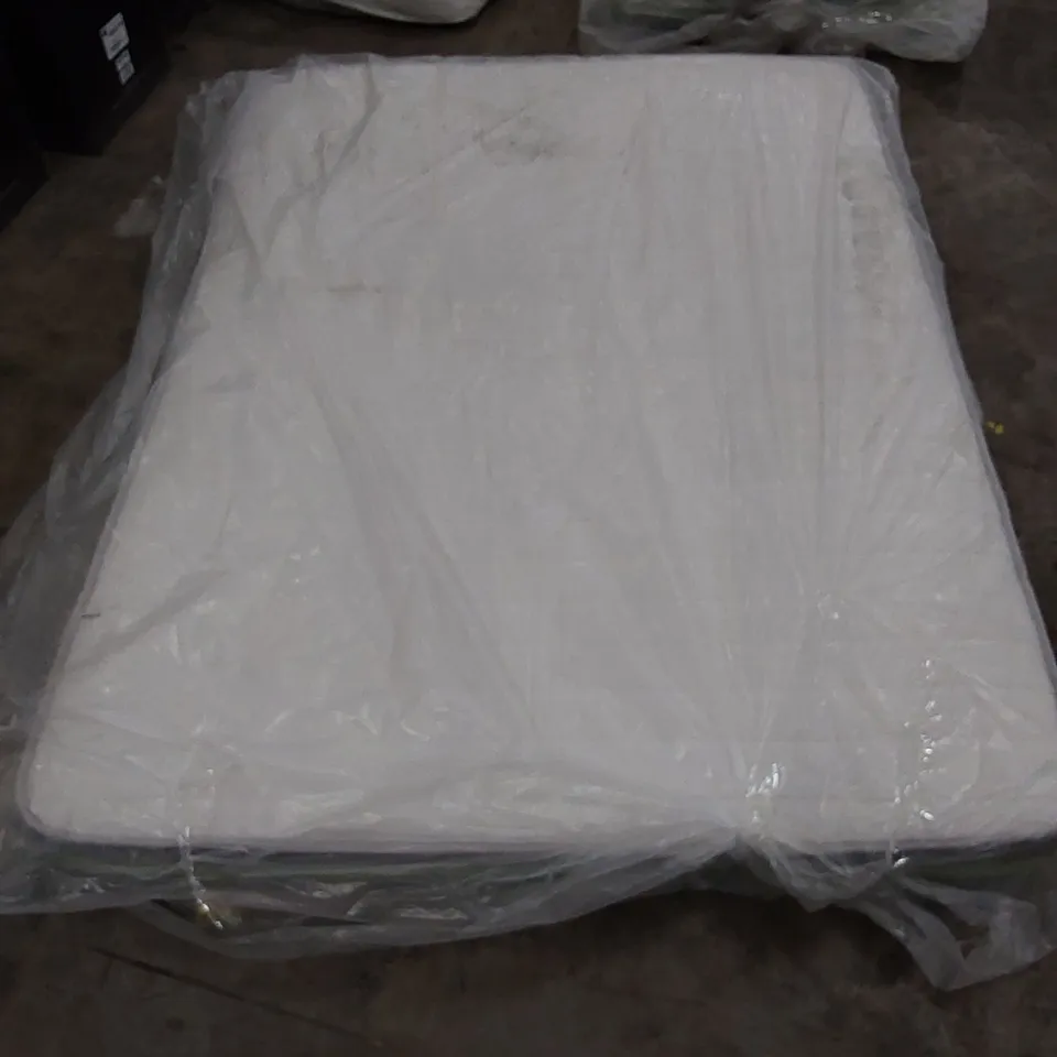 QUALITY BAGGED 4'6" HYBRID MEMORY FOAM OPEN COIL MATTRESS 