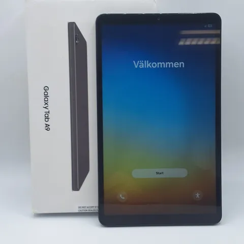 BOXED SAMSUNG GALAXY TAB A9 4GB/64GB IN GRAPHITE - SM-X115