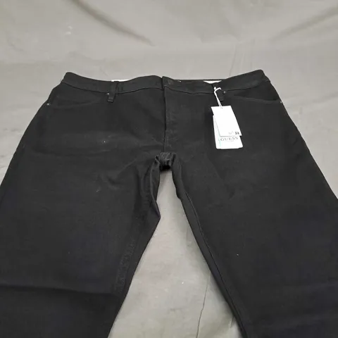 GUESS SUPER SKINNY CHRIS BLACK JEANS - T36 X L30