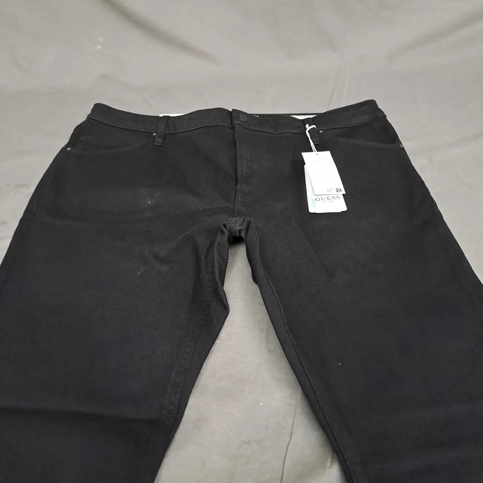 GUESS SUPER SKINNY CHRIS BLACK JEANS - T36 X L30