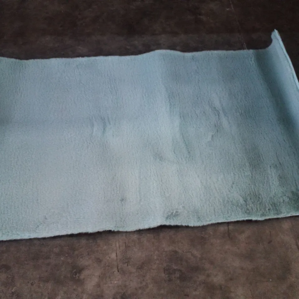 BRAND NEW PACO HOME RABBIT 780 AREA RUG IN TURQUOISE - 80X150CM