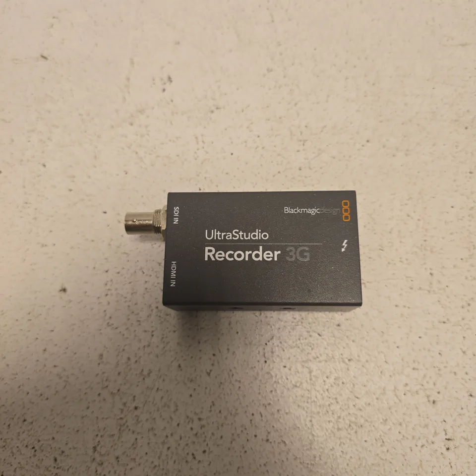 BLACKMAGIC DESIGN ULTRASTUDIO RECORDER 3G – EXTERNAL SDI/HDMI CAPTURE DEVICE