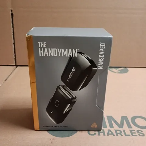 THE HANDYMAN MANSCAPED COMPACT FACE SHAVER 