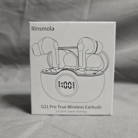 SEALED RINSMOLA G21 PRO TRUE WIRELESS EARBUDS – BOXED