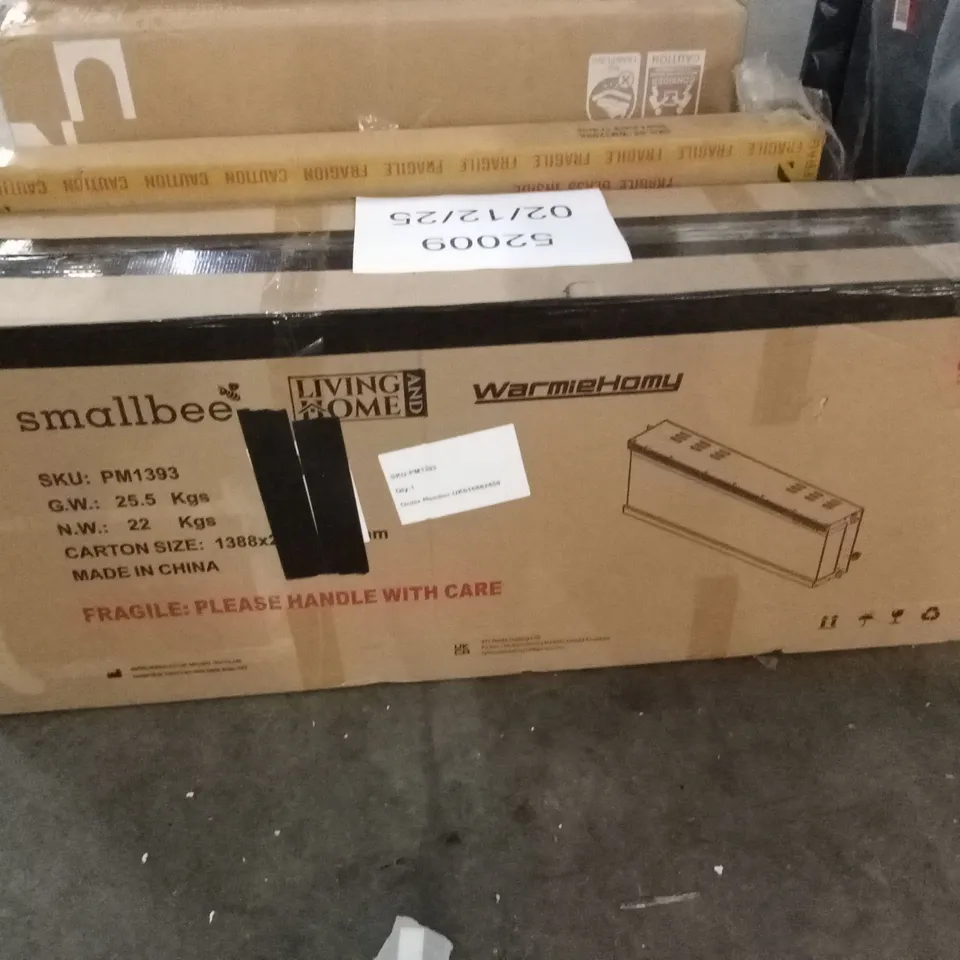 BOXED SMALLBEE PM1393 ELECTRIC INSET FIRE (1 BOX)