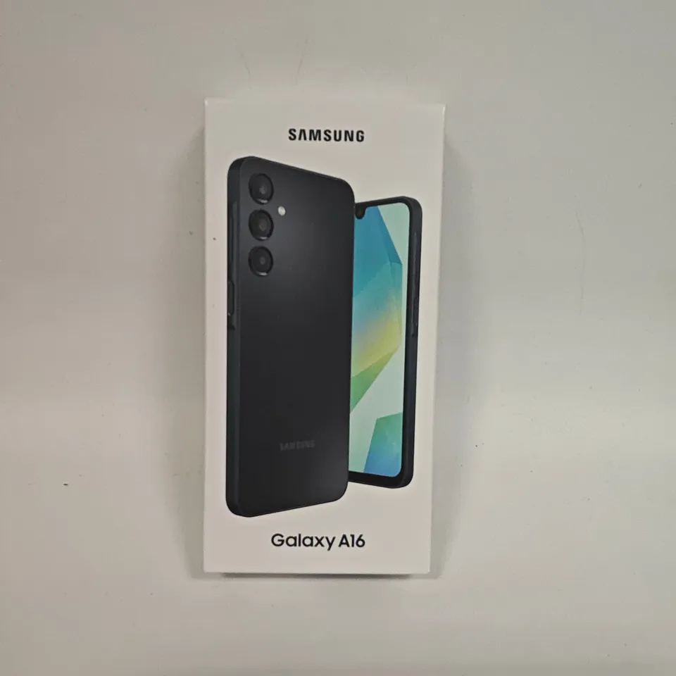 BOXED SAMSUNG GALAXY A16 4/128GB IN BLACK - SM-A165F