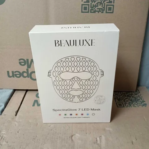 BEAULUXE SPECTRAGLOW 7 LED MASK DEVICE BOXED