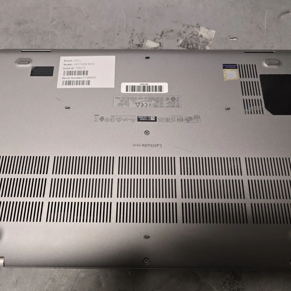 DELL LATITUDE E5510 LAPTOP 