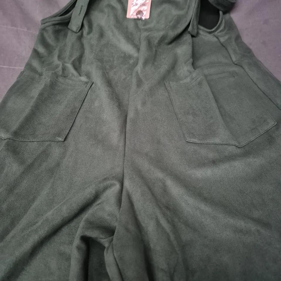 BLOOMCHIC WOMEN'S PANTS IN GREEN SIZE UK 14