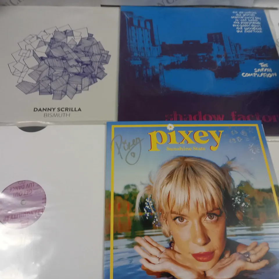 LOT OF 11 ASSORTED VINYL RECORDS TO INCLUDE LEGACY OF WAR, DANNY SCRILLA AND BROKEN GLASS