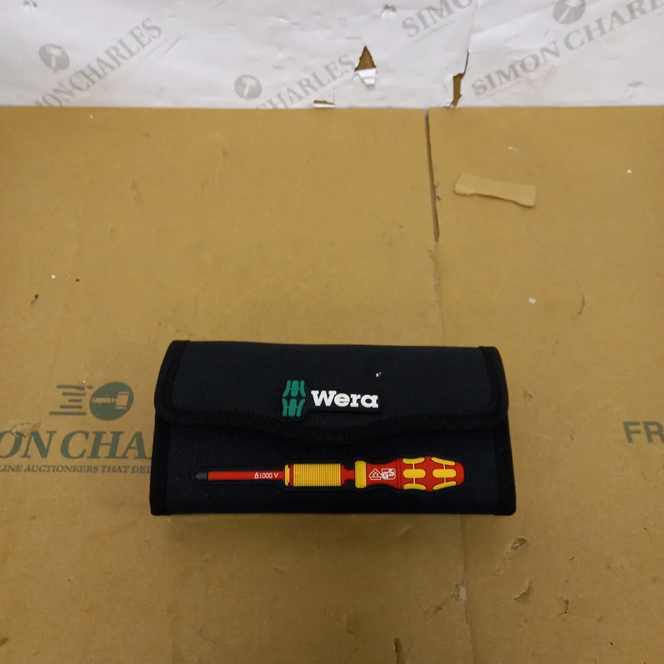  BAG FOR WERA KRAFTFORM KOMAPKT VDE ADJUSTABLE TORQUE INTERCHANGEABLE BLADE SCREWDRIVER PAIR