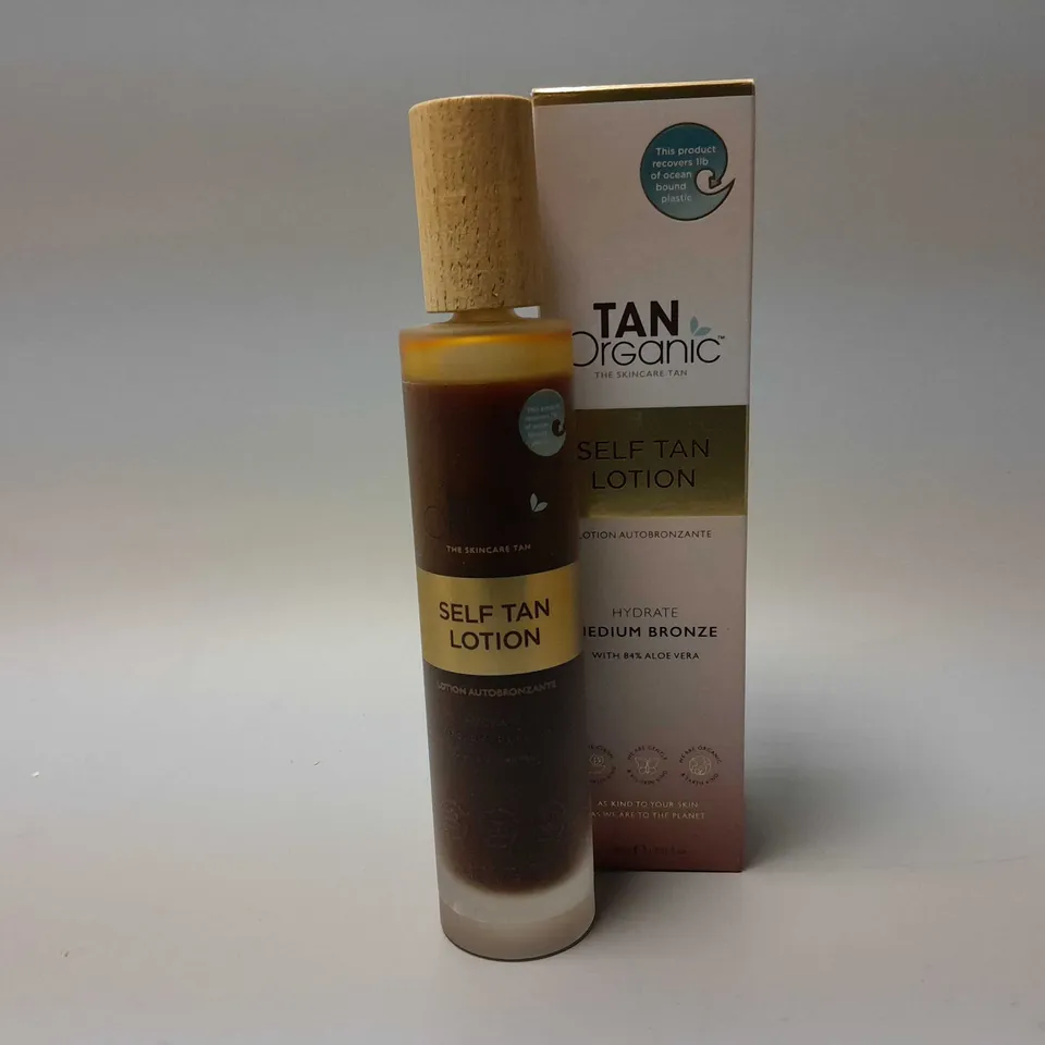 BOXED TANORGANIC SELF TAN LOTION MEDIUM BRONZE (100ml)