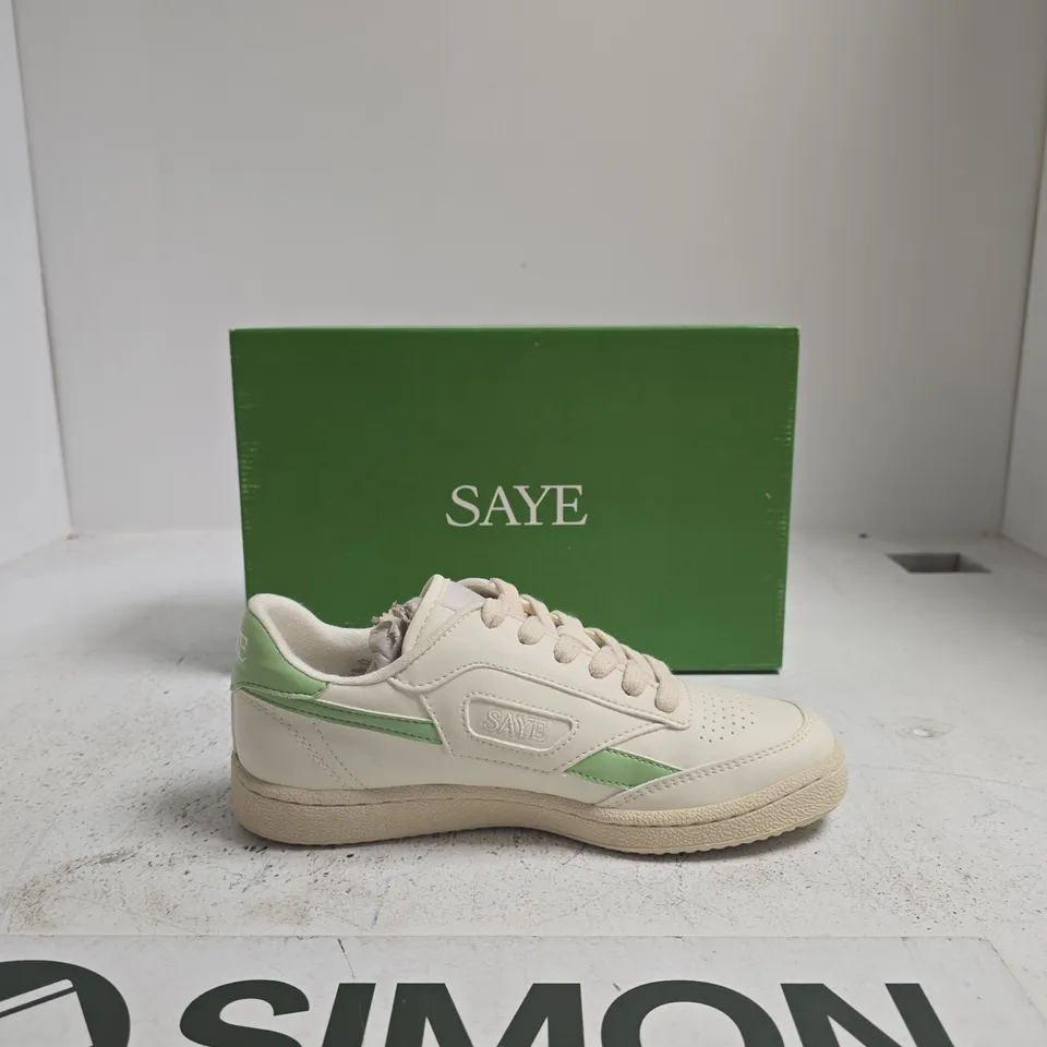 SAYE ICON LIME WOMEN'S TRAINERS – EU 38 (UK 5, US 7.5)