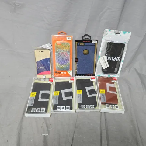 APPROXIMATELY 50 ASSORTED PHONE CASES FROM VARIOUS BRANDS AND IN VARIOUS STYLES FOR PHONES SUCH AS 6G, 6PLUS, 6S, ETC - COLLECTION ONLY