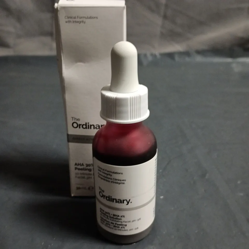 THE ORDINARY AHA 30% + BHA 2% PEELING SOLUTION – 30 ML – BOXED