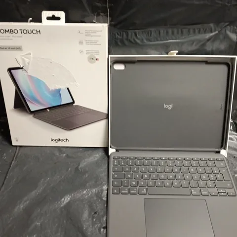 LOGITECH COMBO TOUCH KEYBOARD CASE FOR IPAD AIR 13 INCH – SPACE GRAY FRENCH KEYBOARD