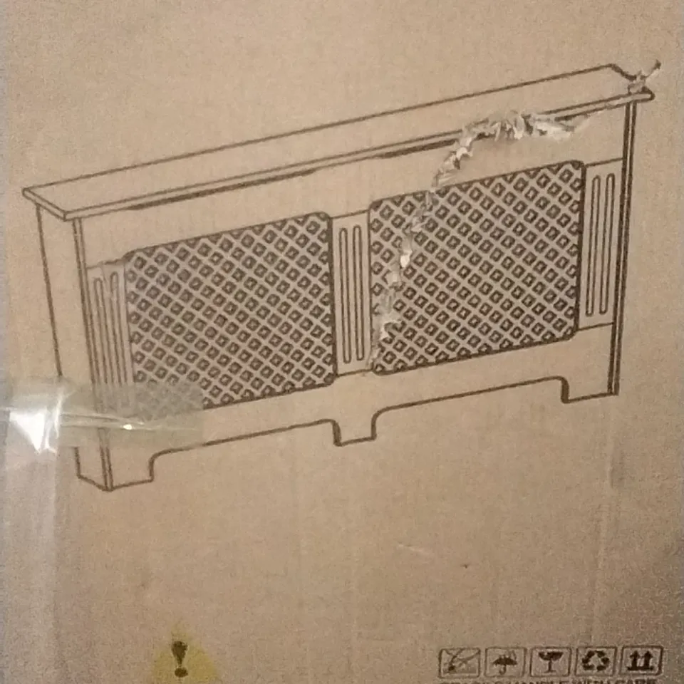 BOXED RETA RADIATOR COVER- H82 X W172 X D19 CM