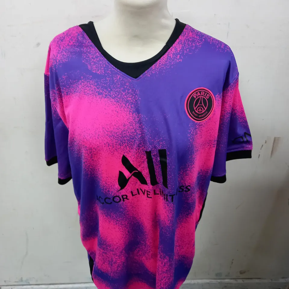 PSG PERSONALISED FOOTBALL SHIRT - SERGIO RAMOS - M