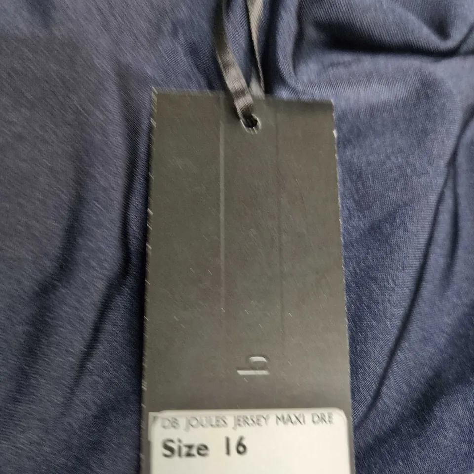 JOULES JERSEY MAXI DRESS – NAVY, SIZE 16