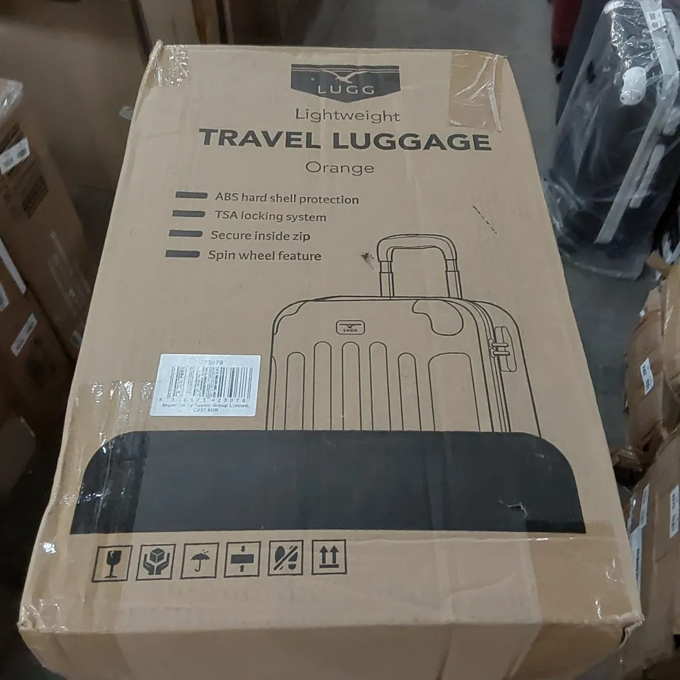 BOXED LUGG LIGHTWEIGHT TRAVEL SUITCASE 